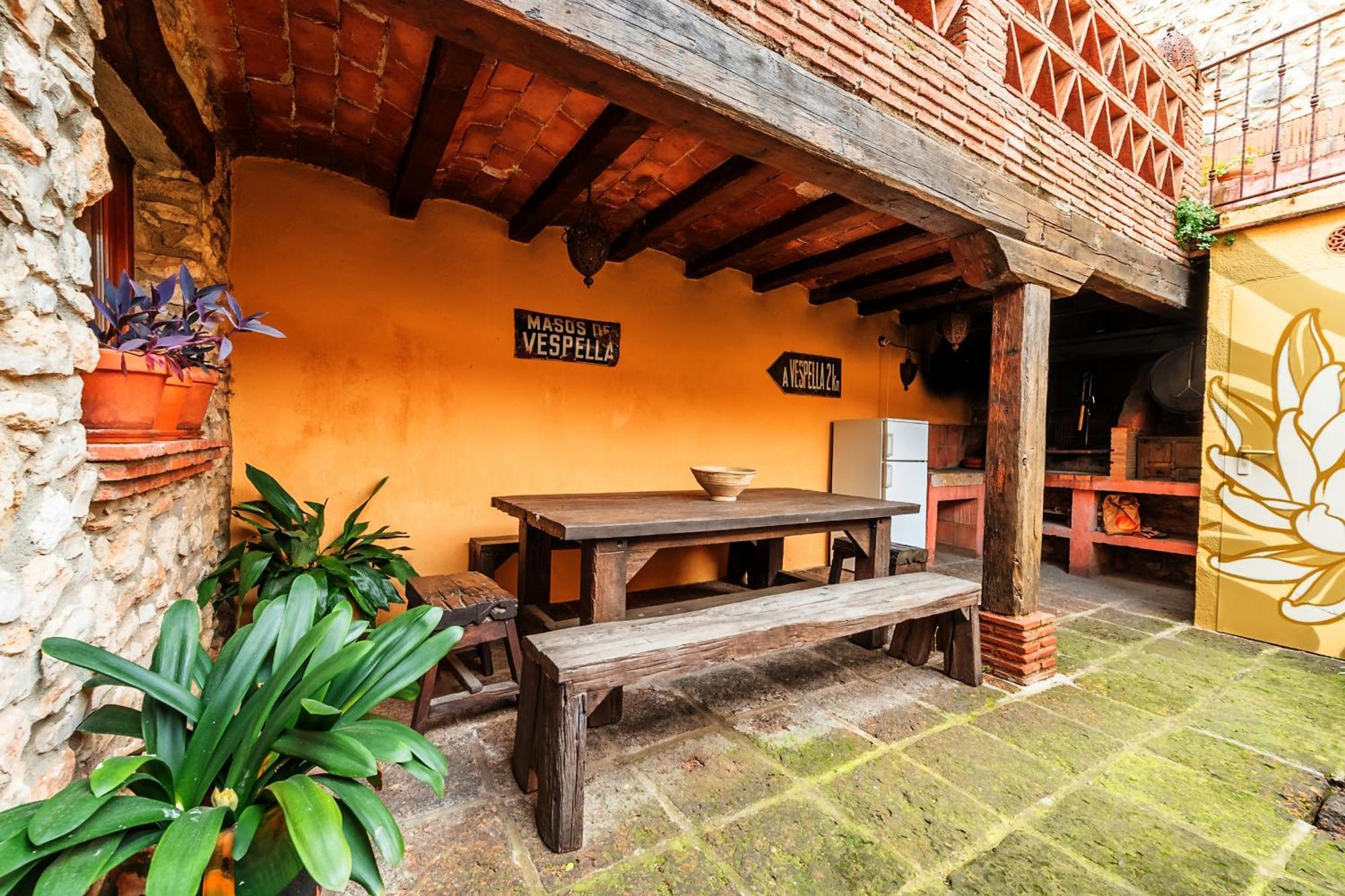 Ca La Petita Den Chinascas Guest House Vespellá Eksteriør bilde