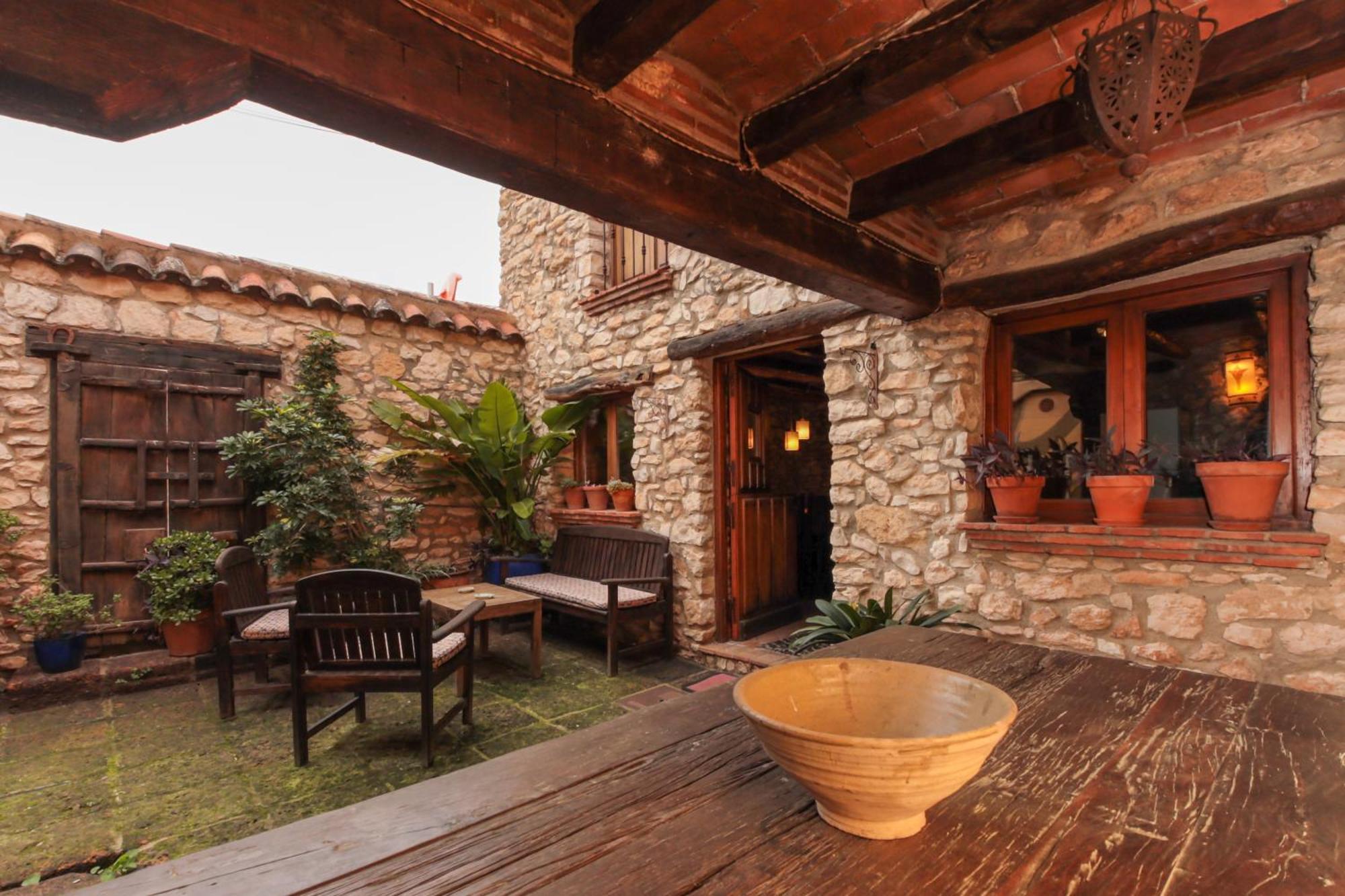 Ca La Petita Den Chinascas Guest House Vespellá Eksteriør bilde